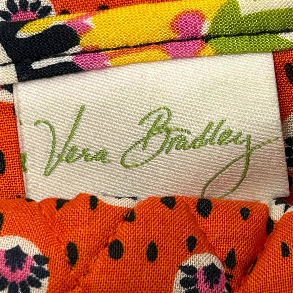Vera Bradley quilted cotton tote retired “Rio